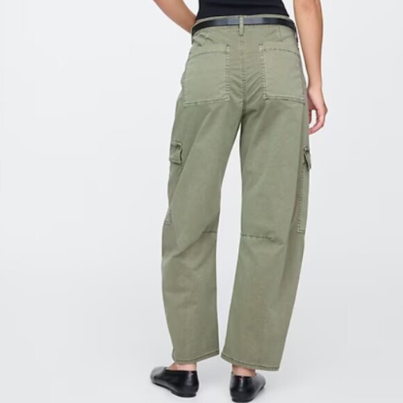 Gap Women's High Rise Barrel Khakis - Picture 3 of 3